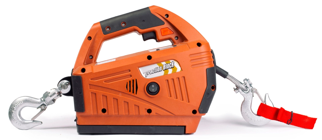 Лебедка электрическая переносная SQ-450 4,6м 220В