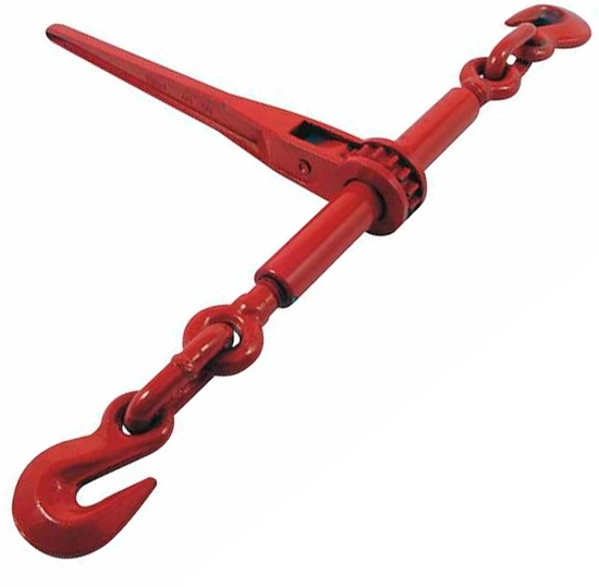 Талреп цепной с трещоткой (храповиком) крюк-крюк 2т