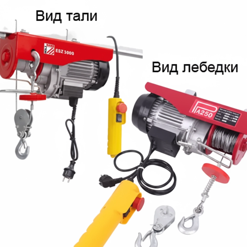 Электрическая таль РА 600/1200 кг 20/10 м