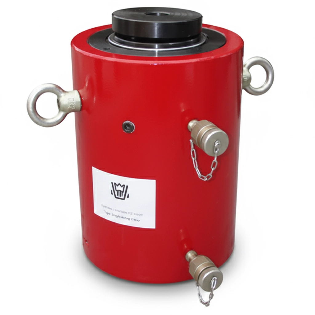 Домкрат ДГ400Г150 (вын. насос) гидравлический двустор. 400 т