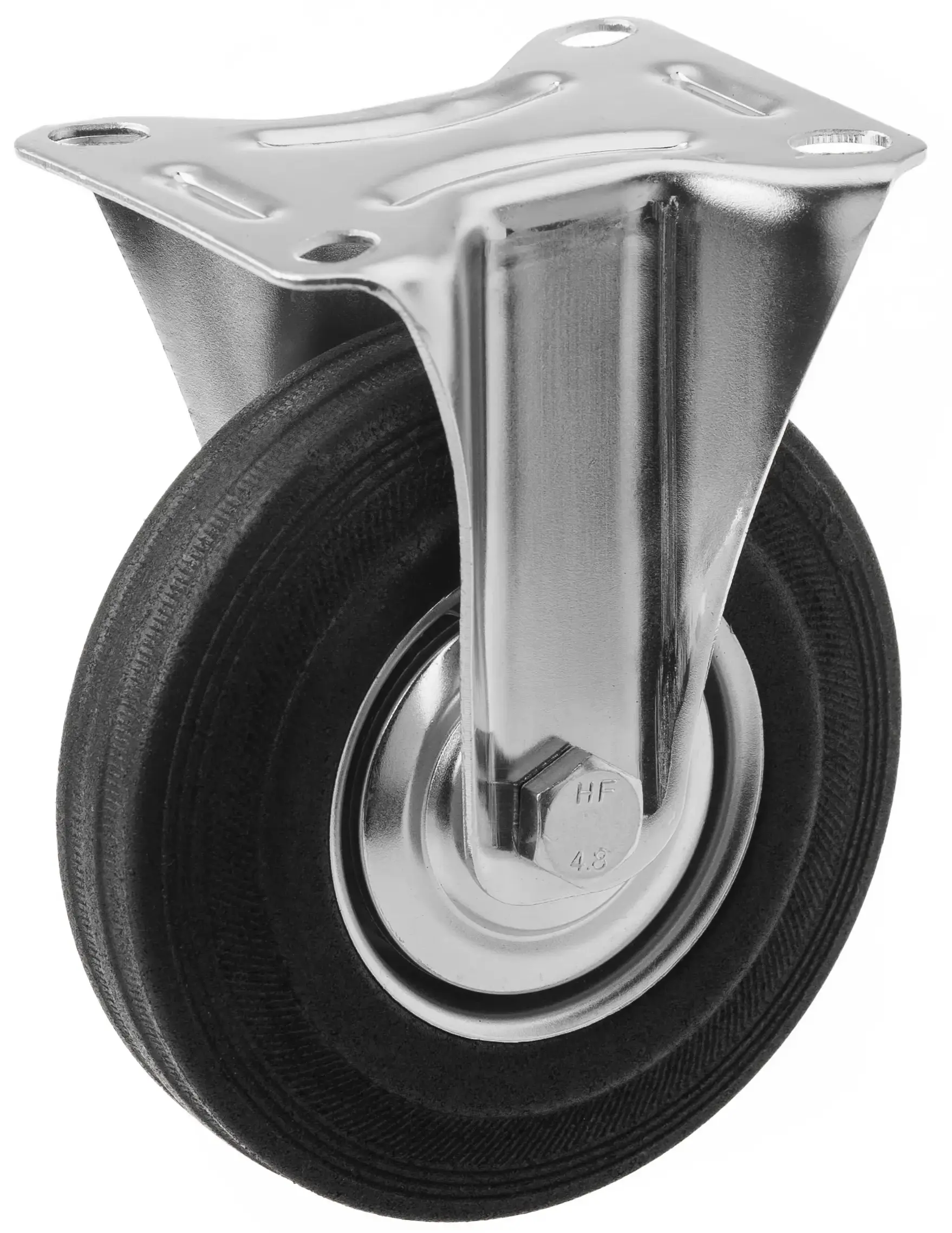 FC 54 - Промышленное колесо 125 мм (площадка, неповоротн., черн. рез., роликоподш.)