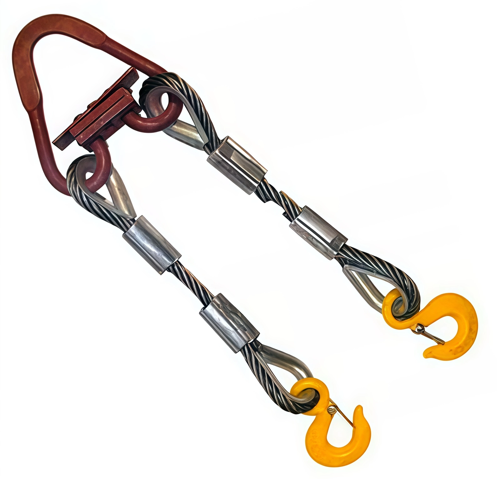 Строп канатный двухветвевой 2СК-2т 7.5м (опрессовка)