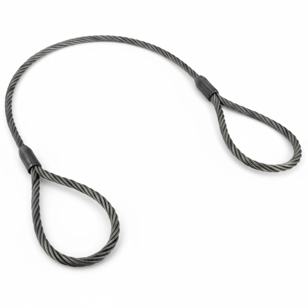 Строп канатный петлевой УСК1, СКП-5т 1м (опрессовка)