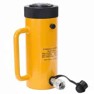 Домкрат Д10ПГ150 с фикс. гайкой гидравлический на пруж.